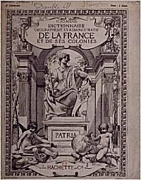 Dictionnaire geographique  et administratif de la France  et de ses colonies Hachette